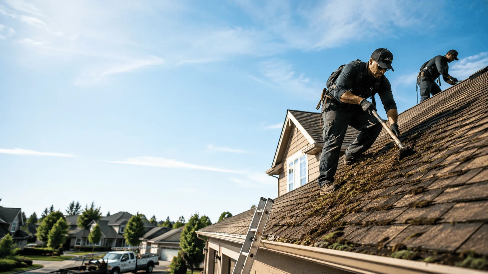 Roof Moss Removal in Encinal, TX near me